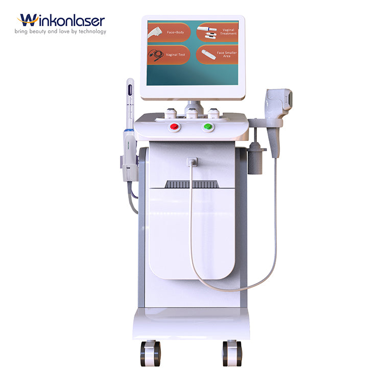 WINKONLASER 2025 Portable HIFU Machine 3D 4D 5D 7D 8D Painless Face Lifting & Body Slimming Device CE Certified
