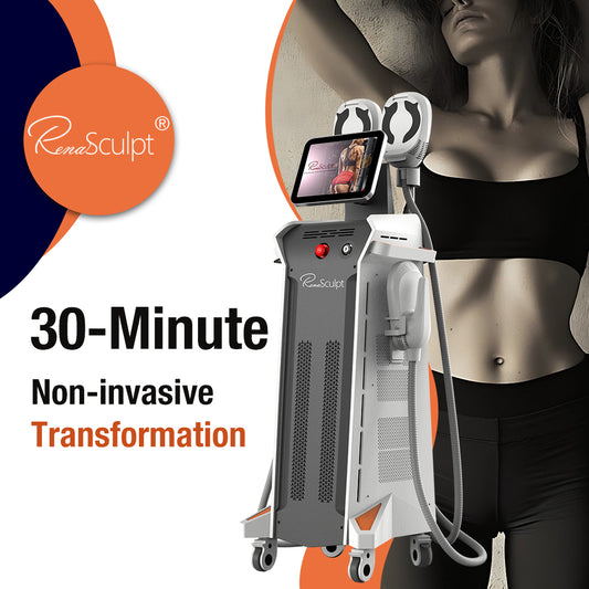 RenasculptĀ® Ems Rf Neo 5 Handle Ems Body Sculpting Machine