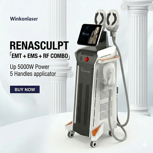 Renasculpt® Ems Rf Neo 5 Handle Ems Body Sculpting Machine